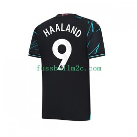 Fußballtrikots Manchester City Erling Haaland 9 Ausweich Trikotsatz 2023-2024